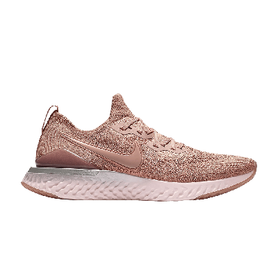 Pre-owned Nike Epic React Flyknit 2 'rose Gold'