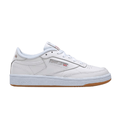 Pre-owned Reebok Wmns Club C 85 'white Light Grey'