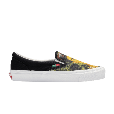 Pre-owned Vans Frida Kahlo X Og Slip-on Lx 'self-portrait' In Black