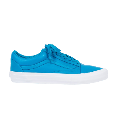 Pre-owned Vans Old Skool Pro Lx Premium Leather 'stitch And Turn' In Blue