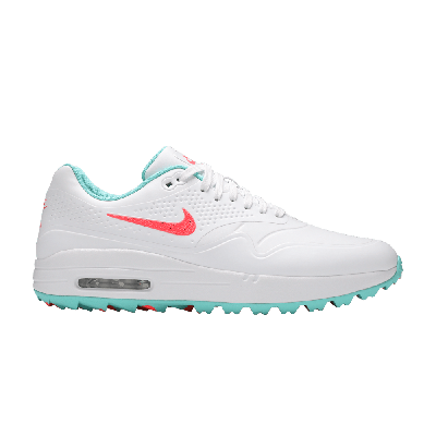 Pre-owned Nike Air Max 1 Golf 'white Aurora Hot Punch'