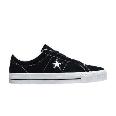 Pre-owned Converse One Star Pro Low 'black'