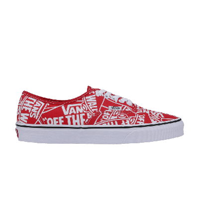 Pre-owned Vans Authentic 'otw Repeat' In Red
