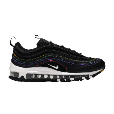 Pre-owned Nike Wmns Air Max 97 'multi Stitching' In Black