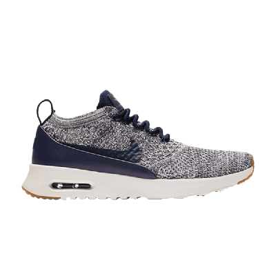 Pre-owned Nike Wmns Air Max Thea Ultra Flyknit 'college Navy' In Blue
