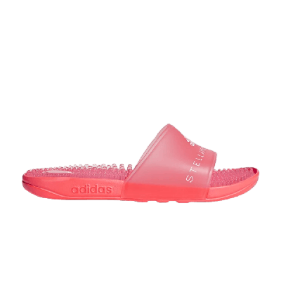 Pre-owned Adidas Originals Stella Mccartney X Wmns Adissage Slides 'turbo' In Pink