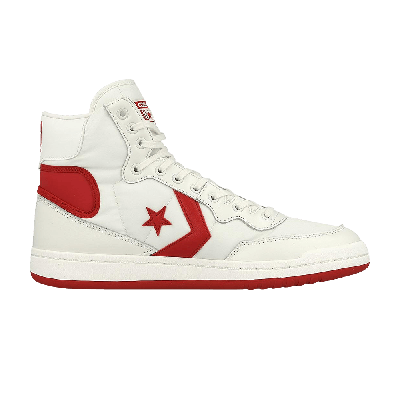 Pre-owned Converse Fastbreak Hi 'enamel Red' In White