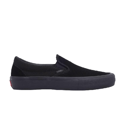 Pre-owned Vans Slip-on Pro 'blackout'