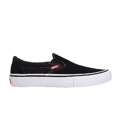 Pre-owned Vans Slip-on Pro 'black'