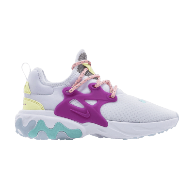 Pre-owned Nike Wmns React Presto 'white Hyper Violet'