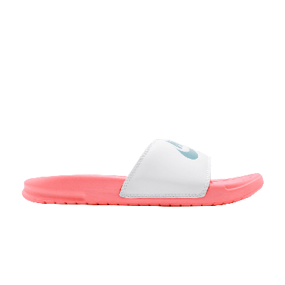 Pre-owned Nike Wmns Benassi Jdi 'sunset Pulse' In Pink