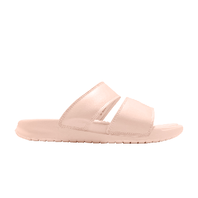 Pre-owned Nike Wmns Benassi Duo Ultra Slide 'echo Pink'