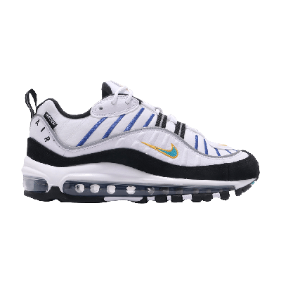 Pre-owned Nike Wmns Air Max 98 Premium 'teal Nebula' In White