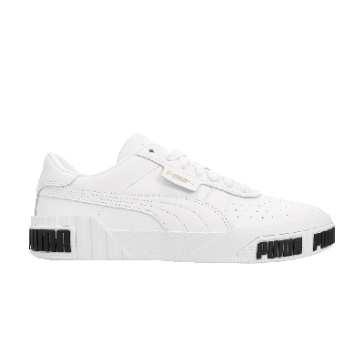 Pre-owned Puma Wmns Cali Bold 'white Metallic Gold'