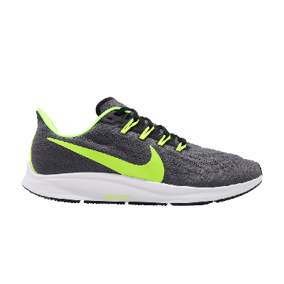 Pre-owned Nike Air Zoom Pegasus 36 Gel 'volt' In Grey