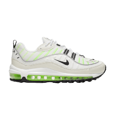 Pre-owned Nike Wmns Air Max 98 'phantom Electric Green' In Cream