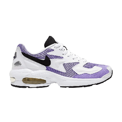 Pre-owned Nike Wmns Air Max 2 Light 'white Violet' In Purple