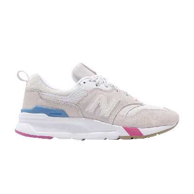 Pre-owned New Balance Wmns 997 'ivory Blue Pink' In Cream