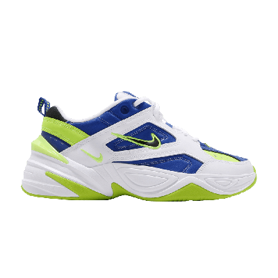 Pre-owned Nike M2k Tekno 'volt Racer Blue' In White
