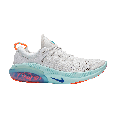 Pre-owned Nike Joyride Run Flyknit 'bright Mango' In White