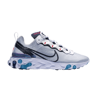 Pre-owned Nike Wmns React Element 55 'magpie' In White