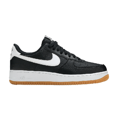 Pre-owned Nike Air Force 1 Low 'gum' In Black