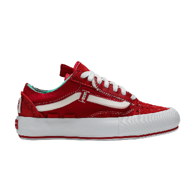 Pre-owned Vans Old Skool Cap Lx 'regrind' In Red