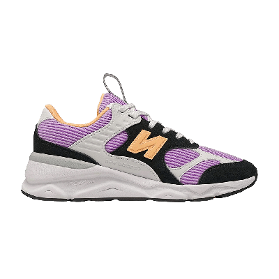 Pre-owned New Balance Wmns X-90 Reconstructed 'black Dark Violet Glow'