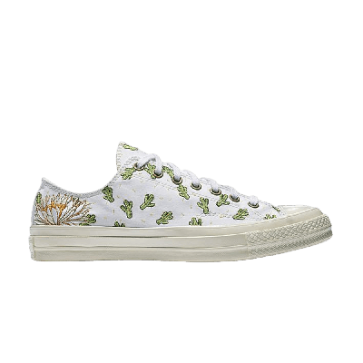 Pre-owned Converse Chuck 70 Low 'cactus Print' In White