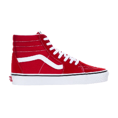 Pre-owned Vans Sk8-hi 'racing Red'