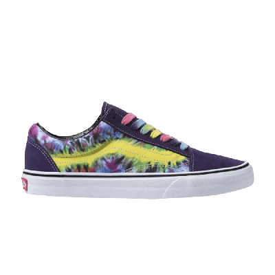 Pre-owned Vans Old Skool 'tie Dye' In Purple