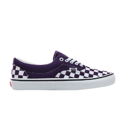 Pre-owned Vans Era 'checkerboard Violet Indigo' In Purple