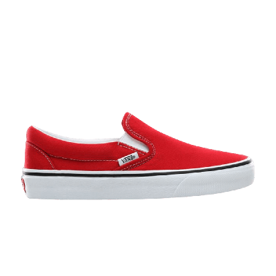 Pre-owned Vans Slip-on 'racing Red'