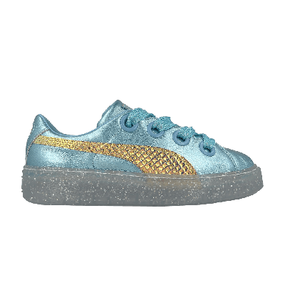 Pre-owned Puma Sophia Webster X Wmns Platform 'glitter Princess' In Blue