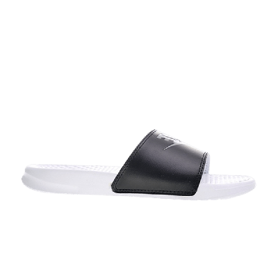Pre-owned Nike Benassi Jdi 'white Black'