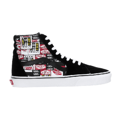 Pre-owned Vans Sk8-hi 'label Mix' In Black