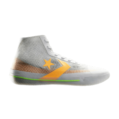 Pre-owned Converse All Star Pro Bb 'hyperbrights Pack' In White