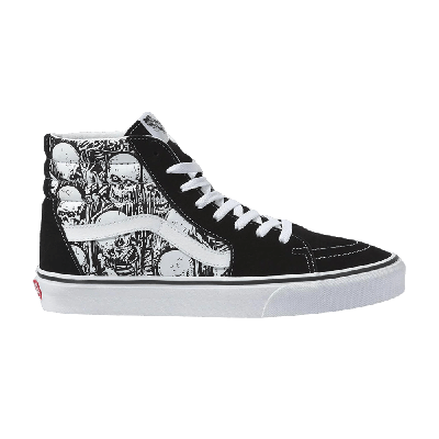 Pre-owned Vans Sk8-hi 'forgotten Bones' In Black