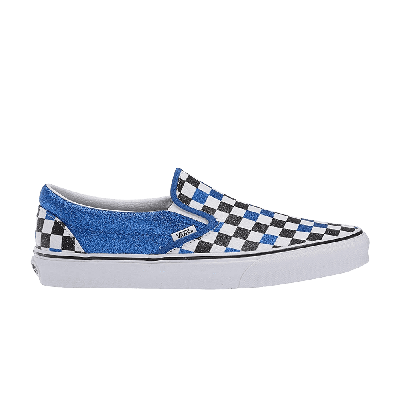 Pre-owned Vans Slip-on 'princess Blue Check' In Black