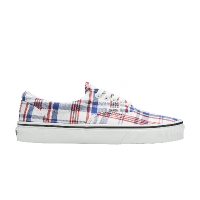 Pre-owned Vans Wmns Era 'plaid' In White