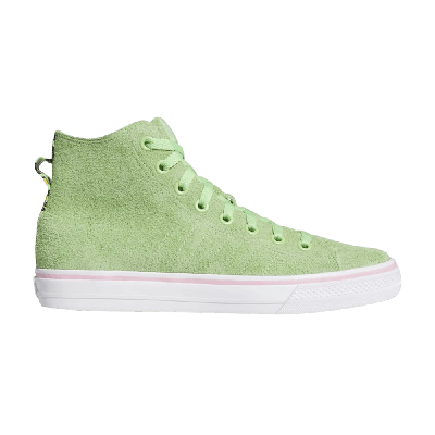Pre-owned Adidas Originals Nizza Hi Rf 'spring Green'