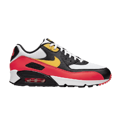 Pre-owned Nike Air Max 90 'crimson' In White