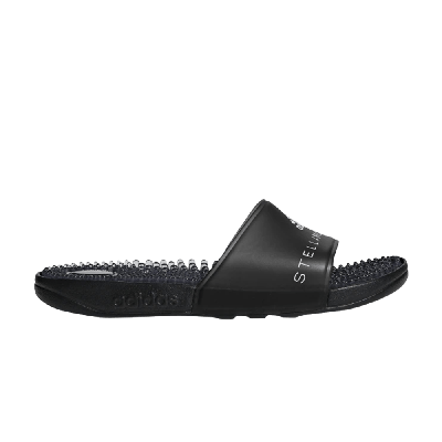 Pre-owned Adidas Originals Stella Mccartney X Wmns Adissage Slides 'black'