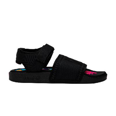 Pre-owned Adidas Originals Pharrell X Adilette 2.0 Sandal 'core Black'