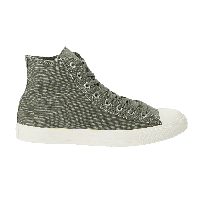 Pre-owned Converse Chuck Taylor All Star High 'washed Out Lichen' In Green