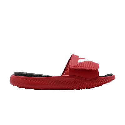 Pre-owned Adidas Originals Alphabounce Slide 'active Red'