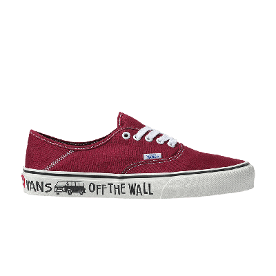 Pre-owned Vans Yusuke Hanai X Authentic Sf 'rumba Red'