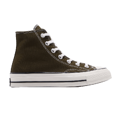 Pre-owned Converse Chuck 70 Hi 'olive Flak' In Green