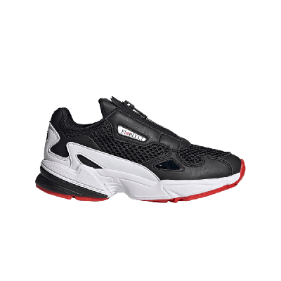 Pre-owned Adidas Originals Fiorucci X Wmns Falcon Zip 'red' In Black