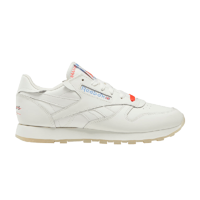 Pre-owned Reebok Wmns Classic Leather 'it's A Man's World' In White
